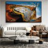 Quadro Decorativo Salvador Dali Relógio Derretendo:150x100/BRANCA - 3