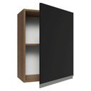 Ver imagem 7 de Armário Aéreo 50cm 1 Porta Rustic/preto Glamy Madesa