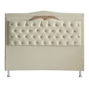 Ver imagem 1 de Cabeceira de Cama Box Madri Casal 140 Cm Suede Porcelana Ec Móveis