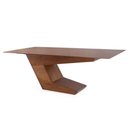 Ver imagem 3 de Mesa de Jantar Retangular de Madeira Tóquio 220cm X 100cm Lamina de Cinamomo