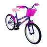 Bicicleta Aro 20 Quadro Mtb em Aço Girl Infantil - 2