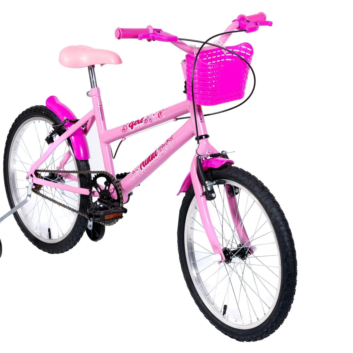 Bicicleta Aro 20 Infantil Mtb Girl com Roda Lateral - 2