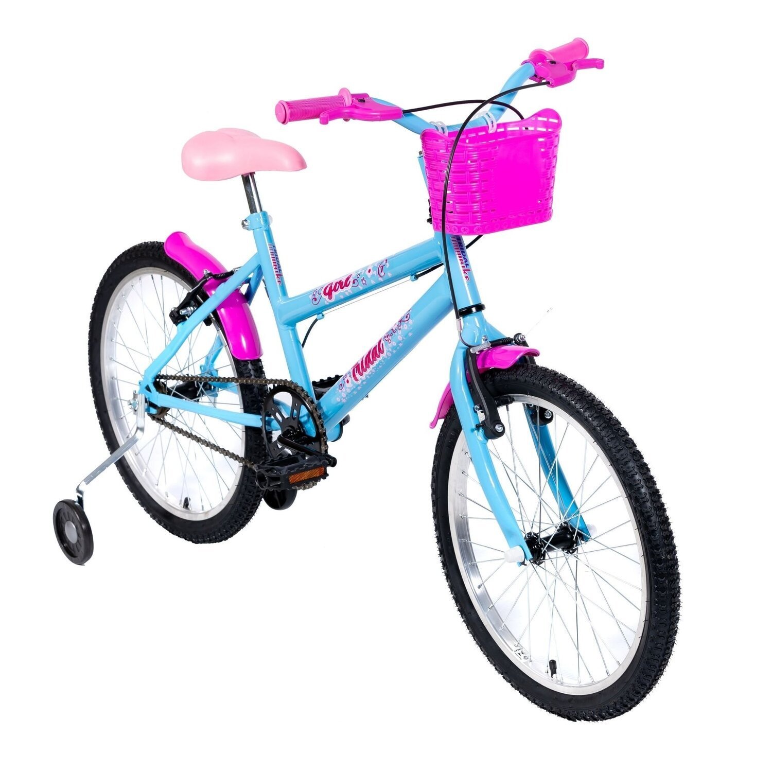 Bicicleta Aro 20 Infantil Mtb Girl com Roda Lateral - 2