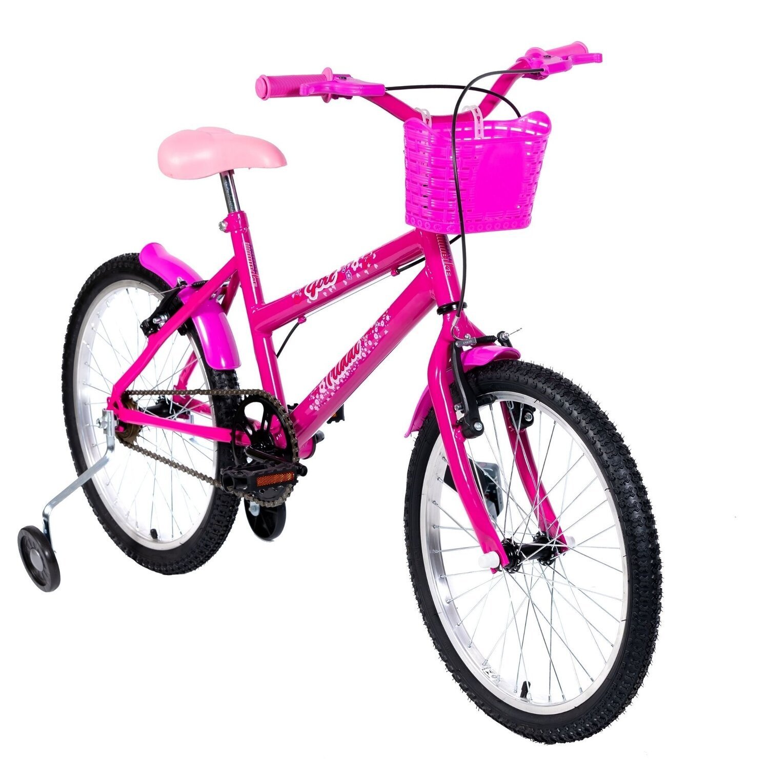 Bicicleta Aro 20 Infantil Mtb Girl com Roda Lateral - 2