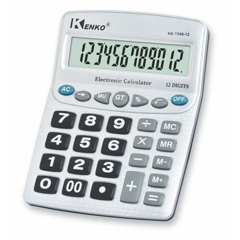 Calculadora de Mesa S/impressora 21x16cm N239554-2 - Quanhe