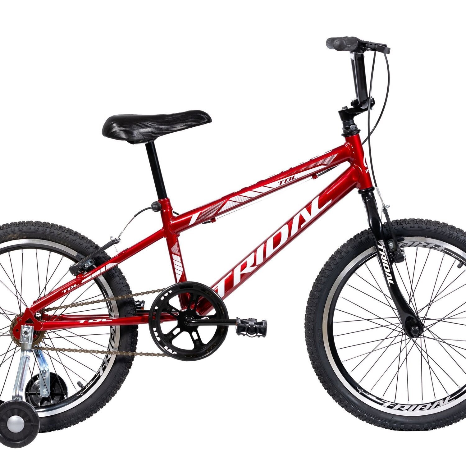 Bicicleta Aro 20 Infantil Bmx Cross Roda Lateral