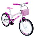 Ver imagem 2 de Bicicleta Aro 20 Feminina Infantil Quadro Mtb