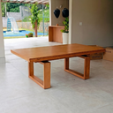 Ver imagem 1 de Mesa de Sinuca e Jantar New 2 em 1 com Pedra Ardósia e Tampo Removível