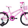 Bicicleta Aro 20 Feminina Infantil Roda Lateral - 1