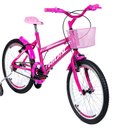 Ver imagem 2 de Bicicleta Aro 20 Feminina Infantil Roda Lateral