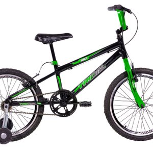 Bicicleta Infantil Aro 20 Bmx Carbon Steel com Roda Lateral