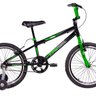 Bicicleta Infantil Aro 20 Bmx Carbon Steel com Roda Lateral - 1