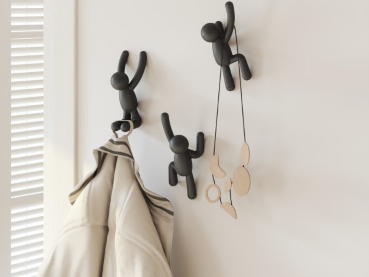 Cabideiro de Parede Buddy:preto - 6