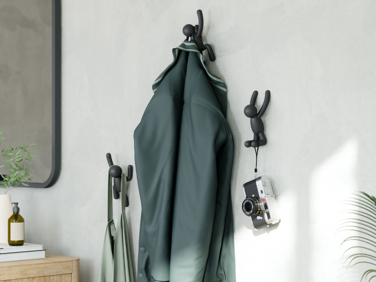 Cabideiro de Parede Buddy:preto - 7