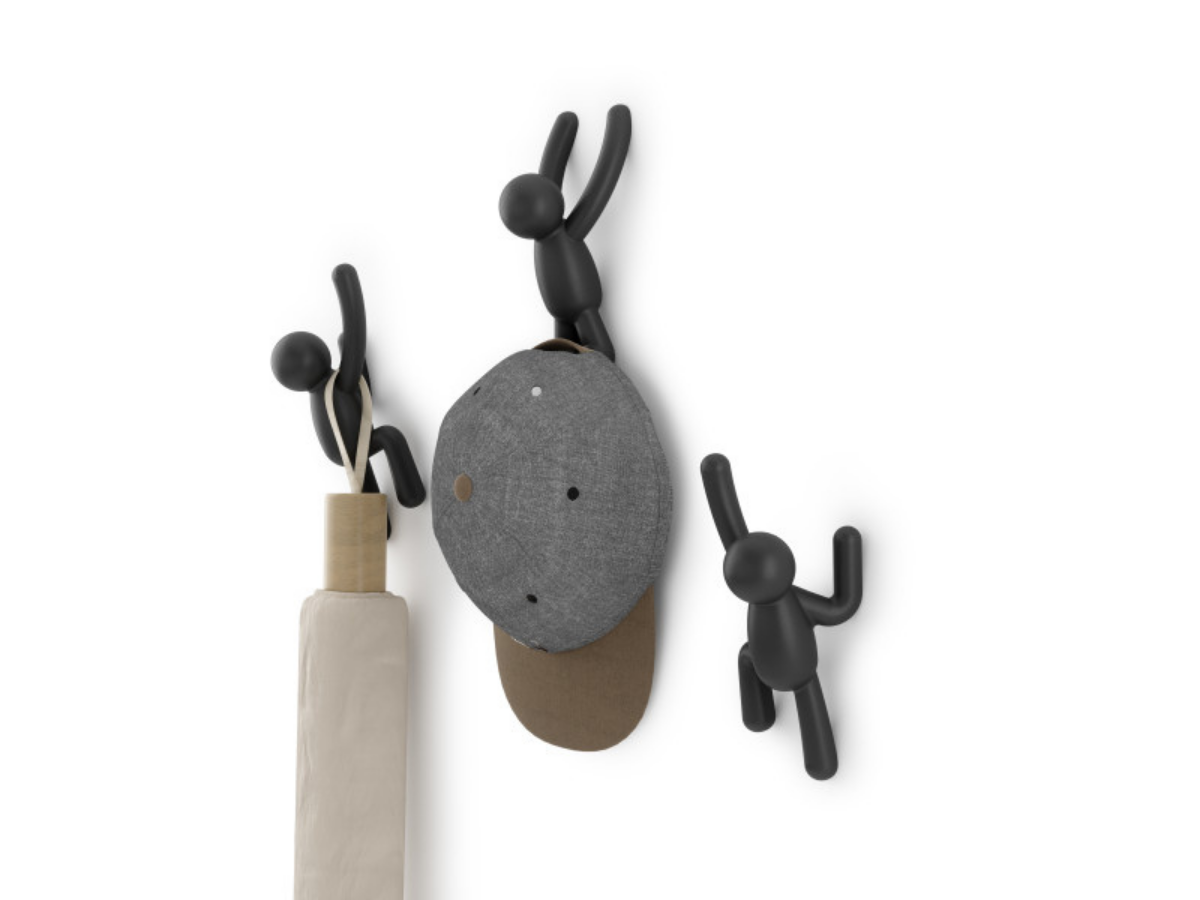 Cabideiro de Parede Buddy:preto - 4