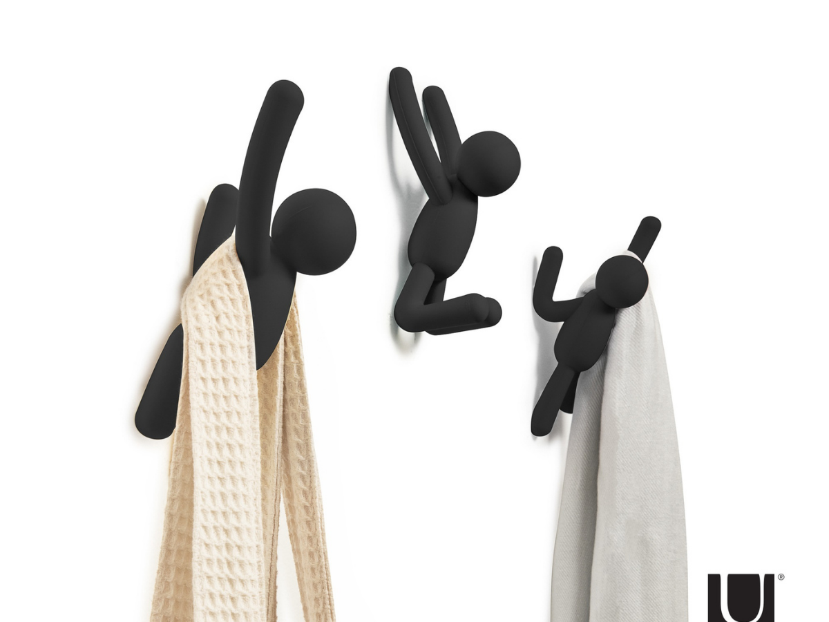 Cabideiro de Parede Buddy:preto - 5