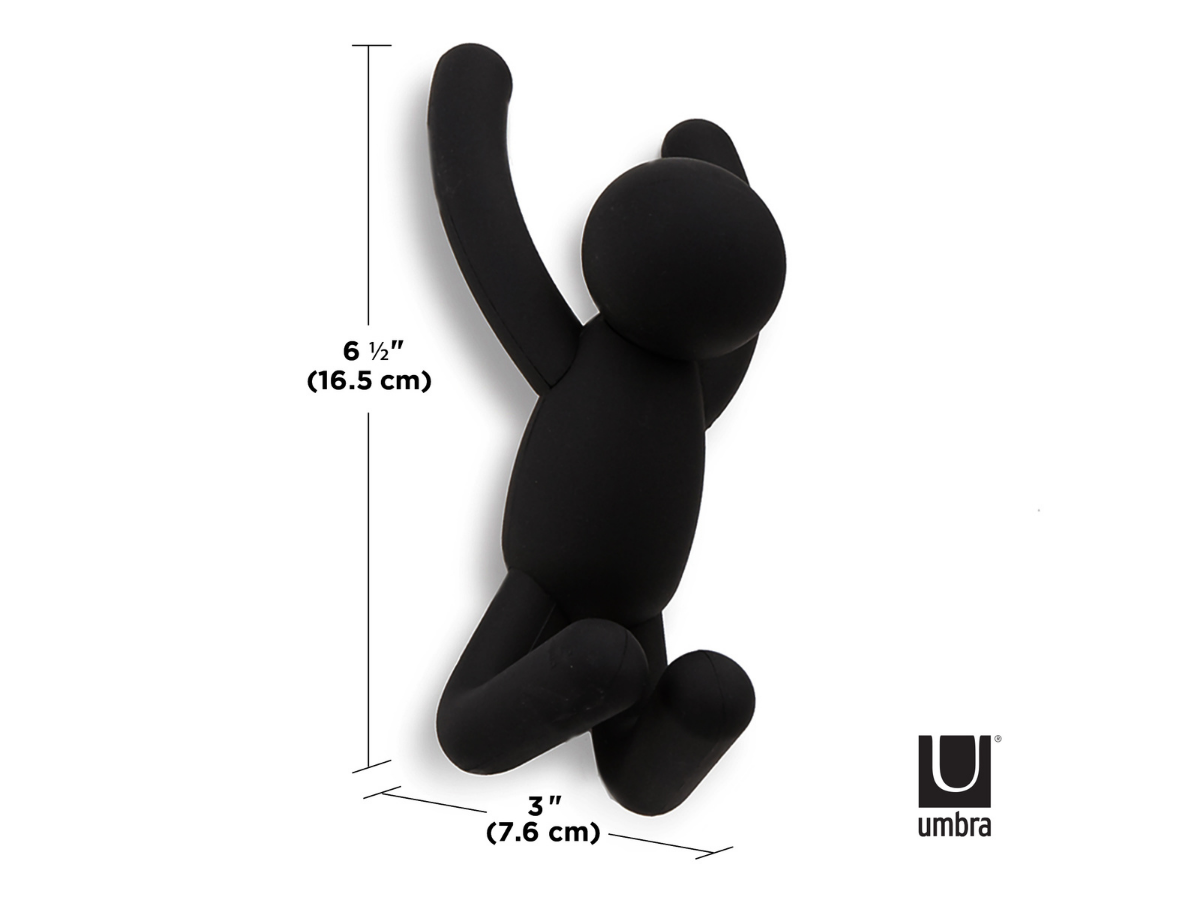 Cabideiro de Parede Buddy:preto - 3