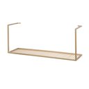 Ver imagem 1 de Prateleira Angra 60cm Estilo Industrial Metal Cozinha Quarto Sala Decorativa