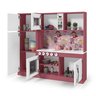 Cozinha Completa Brinquedo Infantil Refrigerador Diana:branco/rosa - 4