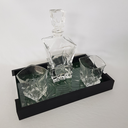 Ver imagem 3 de Bandeja em Madeira Fundo Vidro - Desenho Costela de Adão