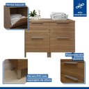 Ver imagem 3 de Lavanderia Modulada 2 Balcões Tex 102  