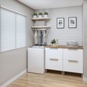 Ver imagem 1 de Lavanderia Modulada 2 Balcões Tex 102  