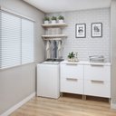 Ver imagem 1 de Lavanderia Modulada 2 Balcões Tex 102