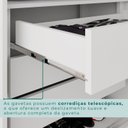 Ver mais imagens de Guarda-Roupa Ubatuba Plus 4 Portas 3 Gavetas Branco/Neve