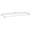 Ver imagem 6 de Balcão de Cozinha G96 4 Portas 1 Prateleira MDP-BP 180cm Preto