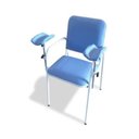 Ver imagem 3 de Cadeira para Coleta Estofados 2 Braçadeiras