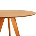 Ver imagem 7 de Mesa de Jantar Redonda Base Tripé em Madeira Maciça - 90 Cm