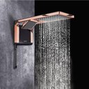 Ver imagem 4 de Chuveiro Lorenzetti Acqua Duo Eletrônico Preto-Rosegold