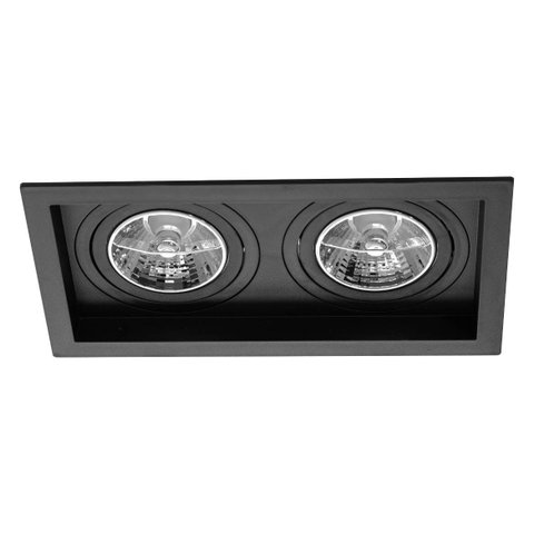 Spot Embutir Duplo Recuado P/ Led Ar70 Save Energy Se-330.2914 St2836