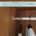 Ver imagem 3 de Guarda-Roupa Ubatuba Plus 4 Portas 3 Gavetas Marrom/Cinamomo