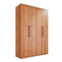 Ver imagem 2 de Guarda-Roupa Ubatuba Plus 4 Portas 3 Gavetas Marrom/Cinamomo