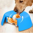 Ver imagem 6 de Comedouro Lento Tigela de Lamber Kit 2 Uni Caes Cachorros Gatos Pet Filhote Petisco Liquido Alivio D