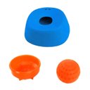 Ver imagem 4 de Comedouro Lento Tigela de Lamber Kit 2 Uni Caes Cachorros Gatos Pet Filhote Petisco Liquido Alivio D