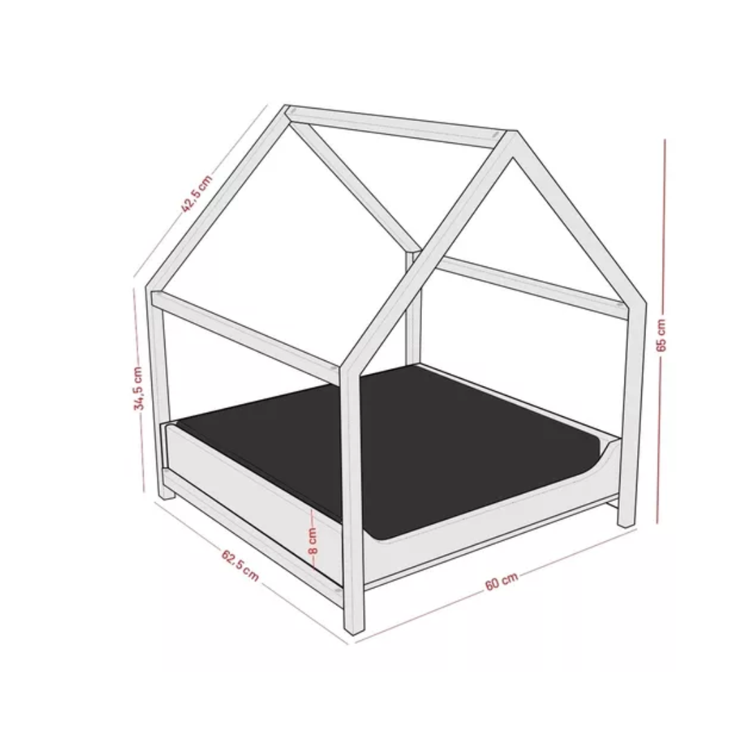 Casinha Pet Industrial com Almofada - 3