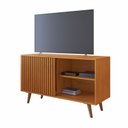 Ver imagem 2 de Rack para TV até 43 Polegadas MDF 109cm Carinho Candian Amarelo