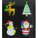 Ver imagem 6 de Refletor Espeto de Natal Laser Jardim Casa 12 Desenhos Noel