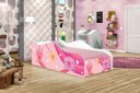 Ver imagem 4 de Cama Infantil com Colchão Carruagem e Castelo 100% Mdf para Quarto Infantil