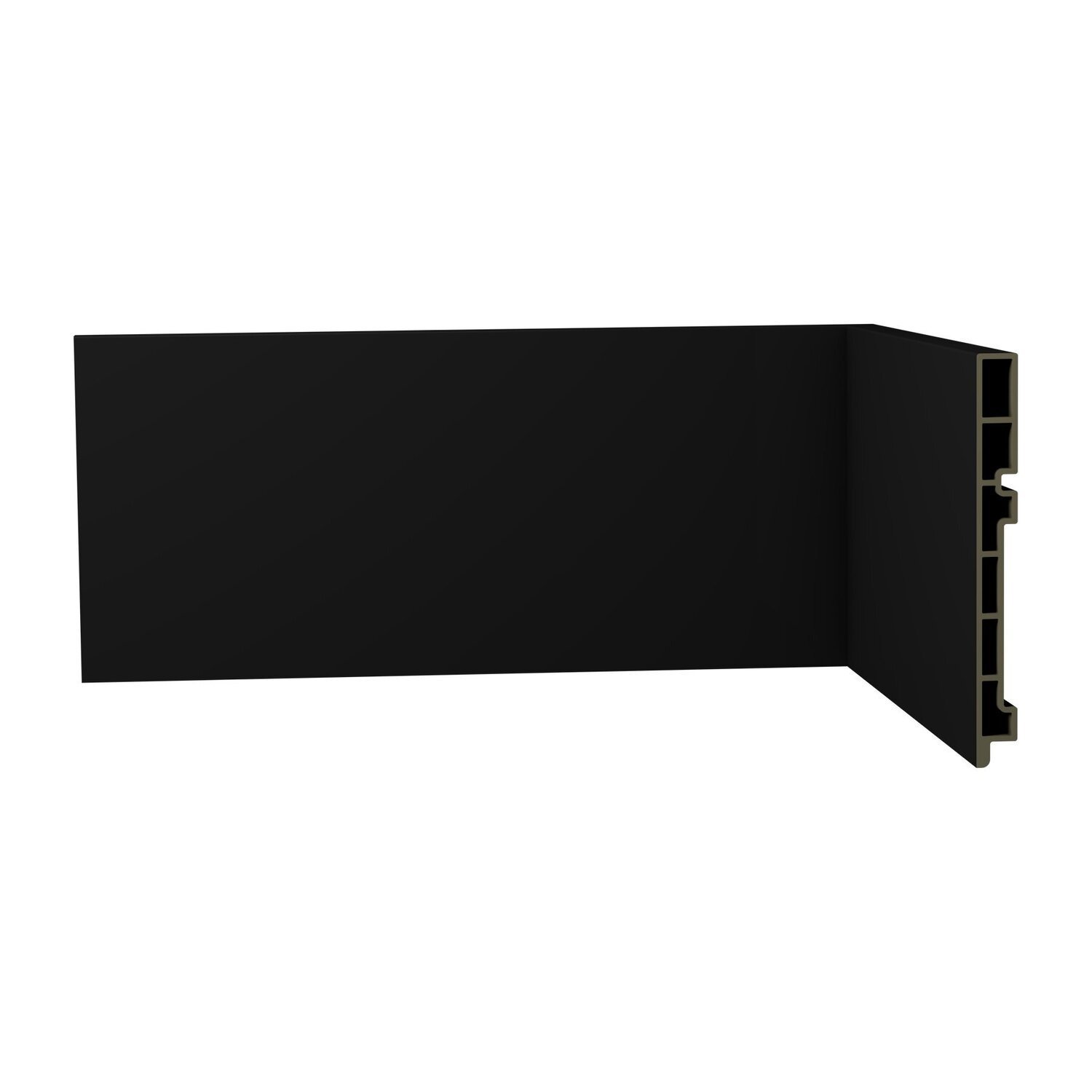 Rodape R5 Liso Laca 150x18mm 2.4m Ecovale - 2