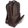 Mochila Executiva Masculina Grande de Couro para Notebook - 7