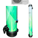 Ver imagem 1 de Dreno Coletor de Água P/ Ar Condicionado 8l Cor Verde e Branco 97 Cm