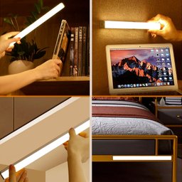 Luminária Led Sensor Presença Armário Recarregável 30cm 3W Branco Quente - 2