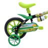 Bicicleta Infantil Masculina Preto Aro 12 Lion Cairu Ciclo Cairu Preto/Verde - 2