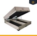 Ver imagem 2 de Cama Box Baú com Colchão de Molas Ensacadas Ortobom Airtech Queen 158cm