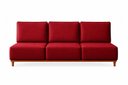 Ver imagem 4 de Sofá Atenas Fixo 180cm - Vermelho