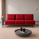 Ver imagem 1 de Sofá Atenas Fixo 180cm - Vermelho