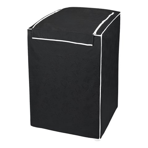 Capa para Maquina Lavar Eletrolux Consul C/ Zíper Preto - P
